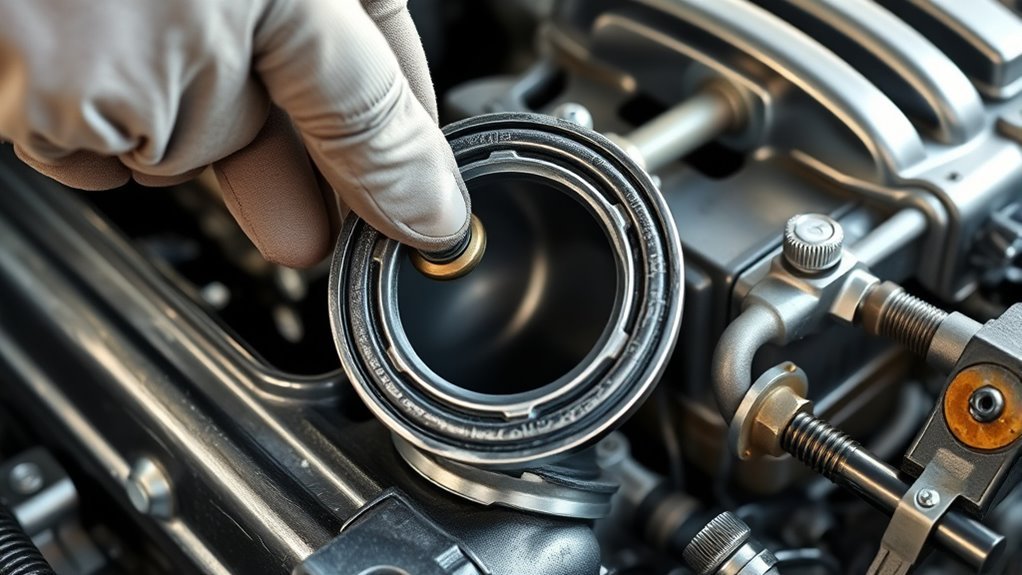 remove oil filter housing