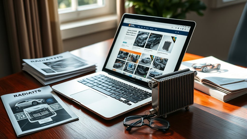 second hand car radiators online