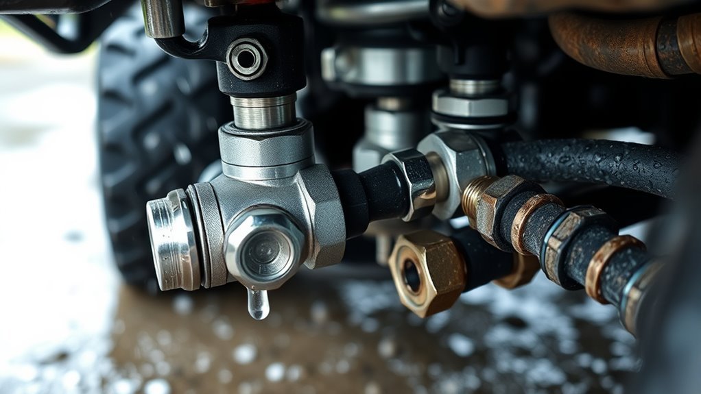 secure air line connections
