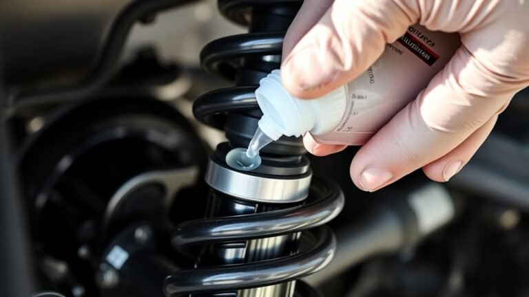 silicone lubricant for suspension