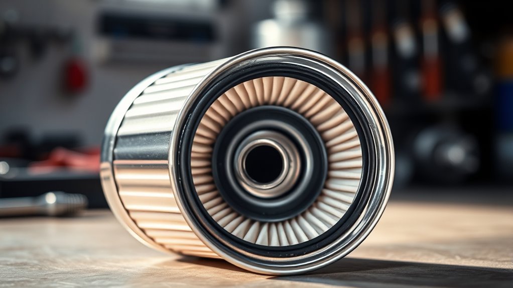 spin on oil filter components
