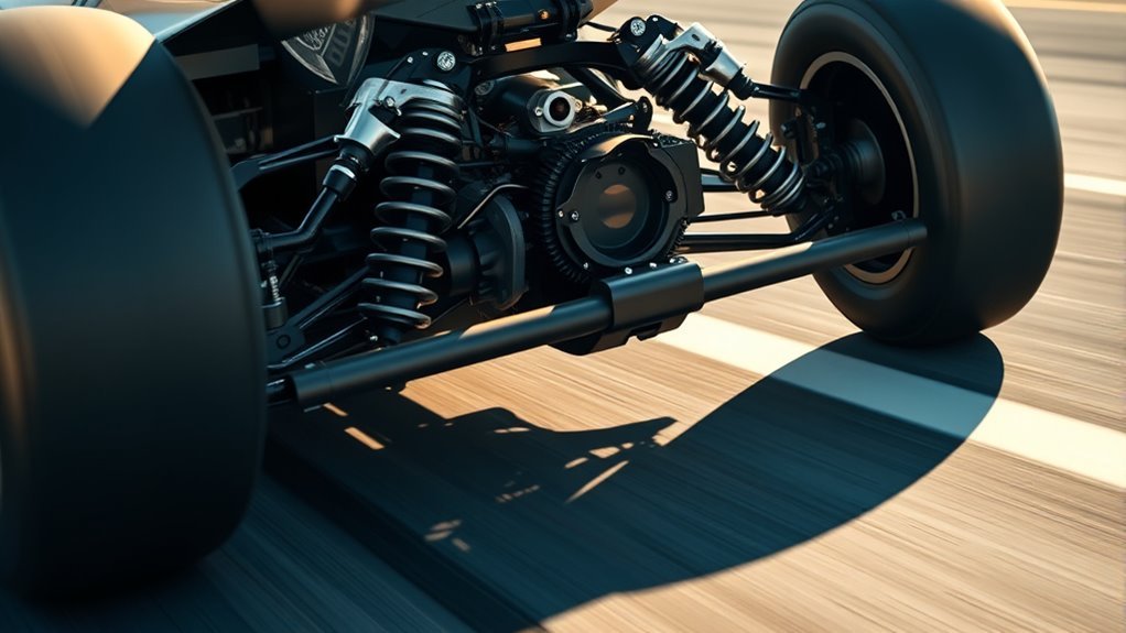 suspension geometry enhances handling stability