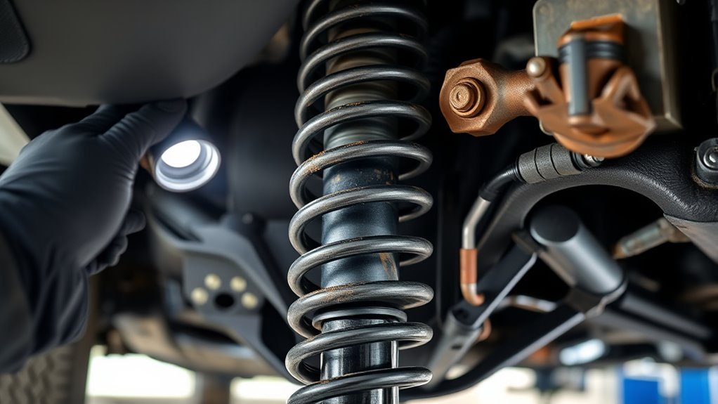 suspension inspection for issues