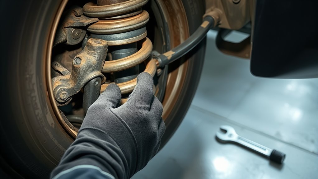 suspension noise diagnosis steps