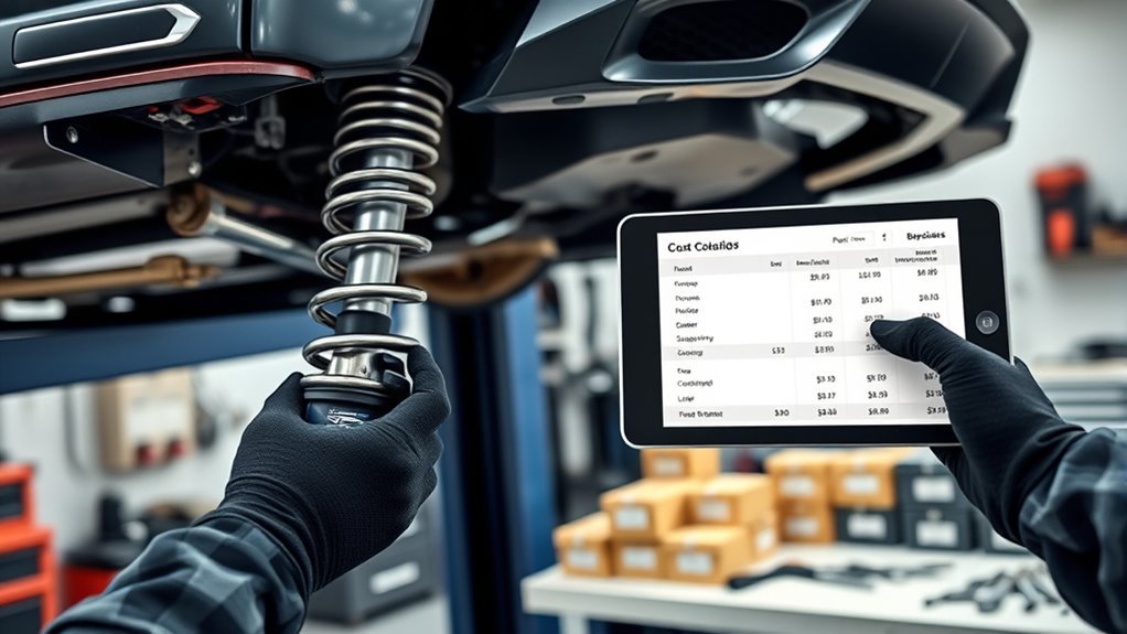suspension repair cost breakdown