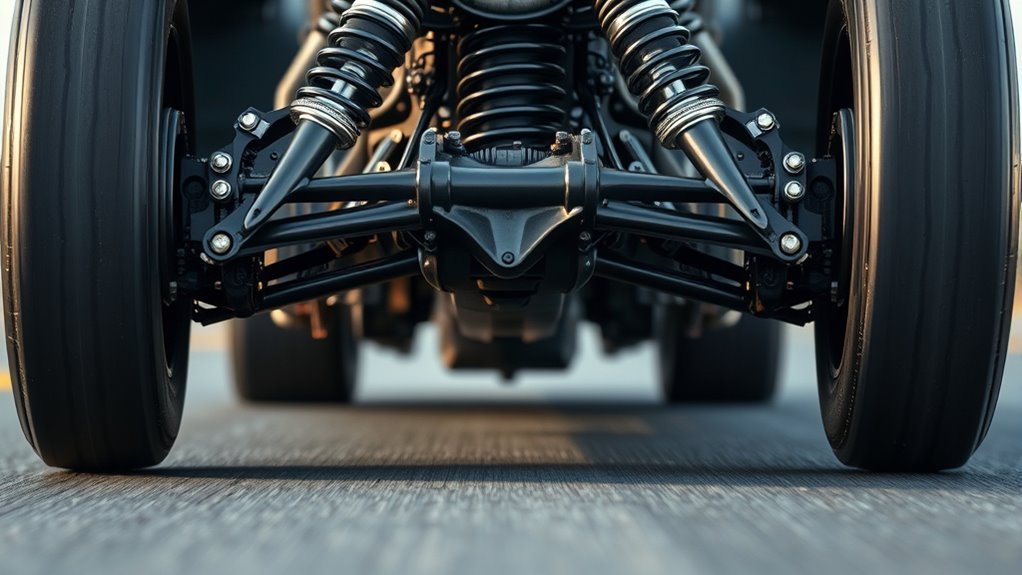 suspension settings optimize acceleration