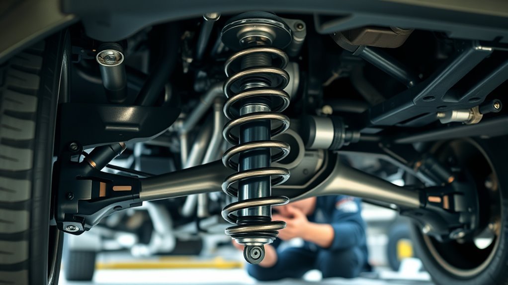 suspension system enhances comfort