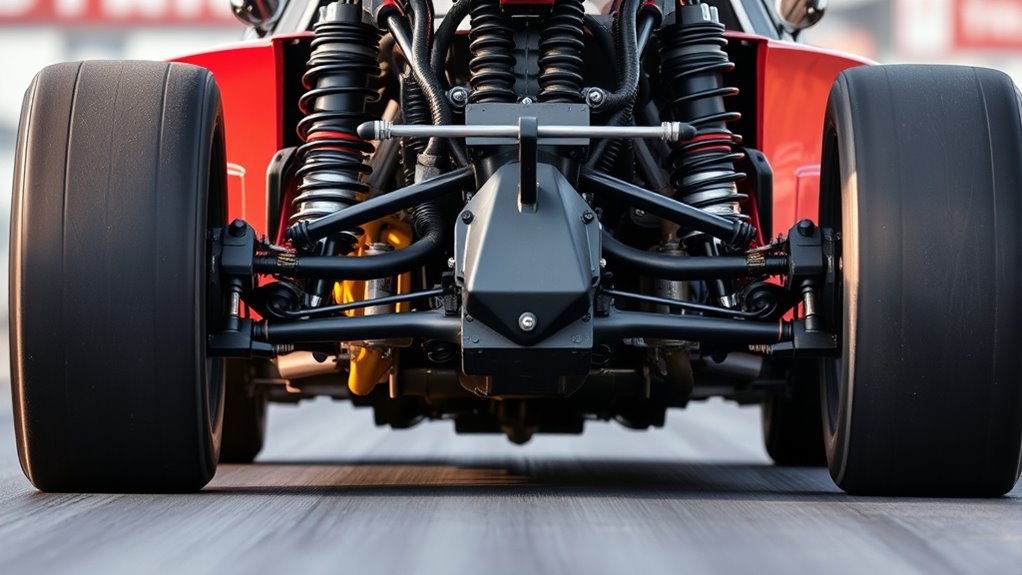 suspension tuning for traction