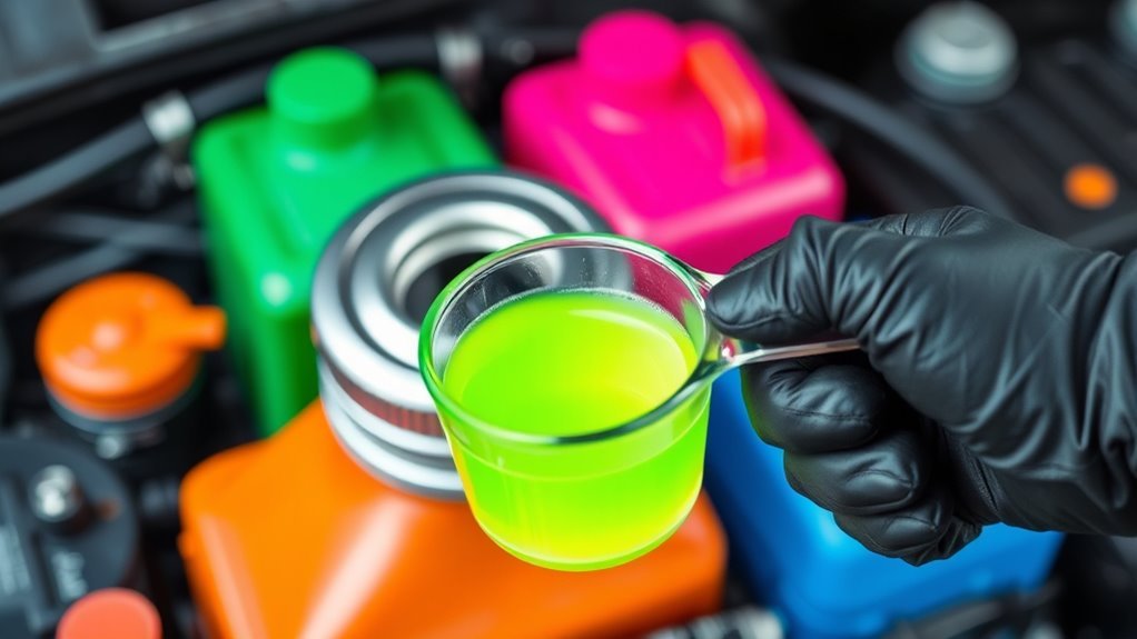 types of engine coolants