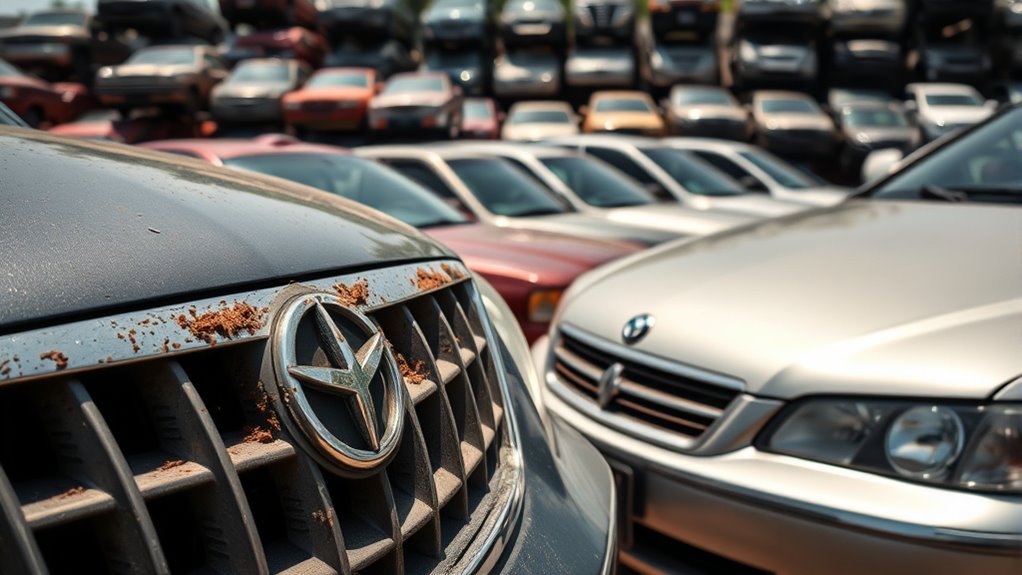 vehicle age affects value