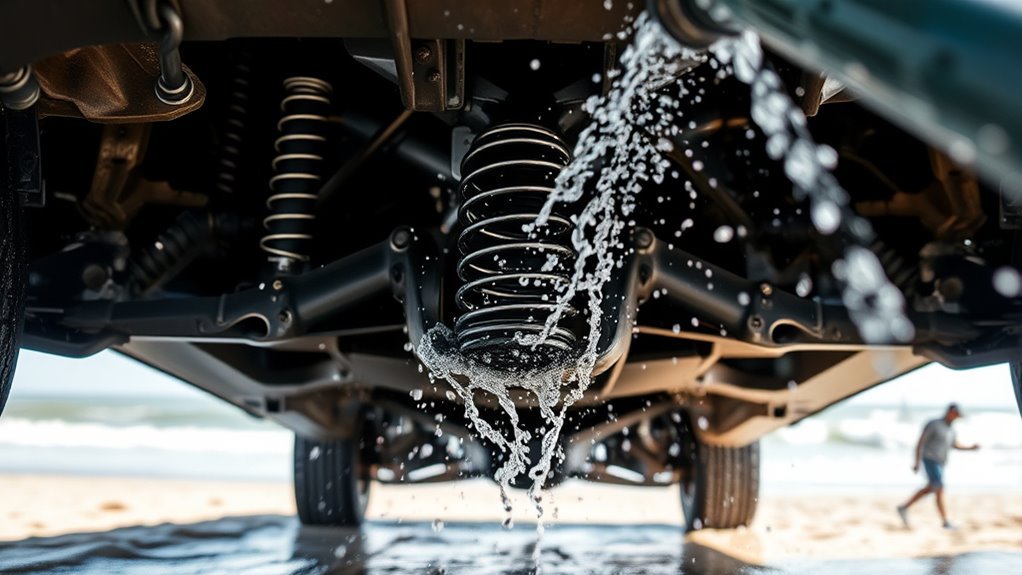 wash undercarriage to prevent corrosion