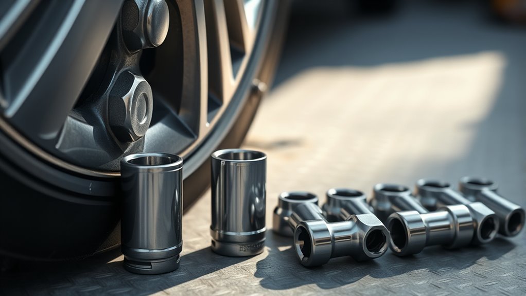 wheel nut socket size