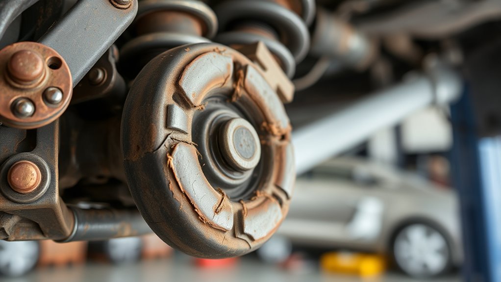 worn suspension bushing symptoms