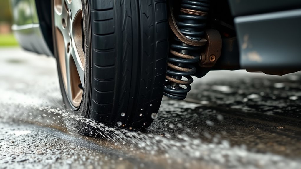 worn suspension increases danger