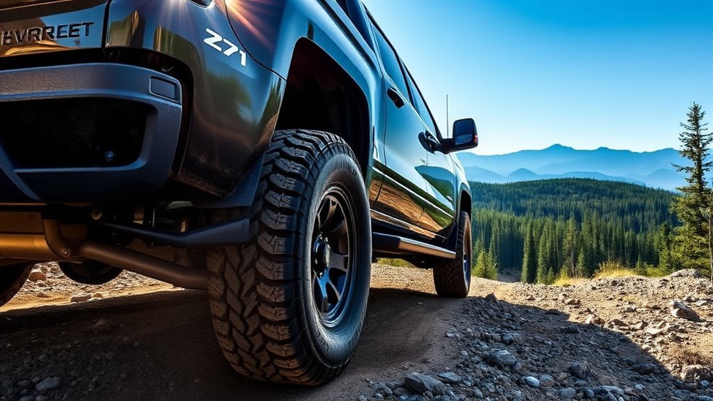 z71 off road performance features